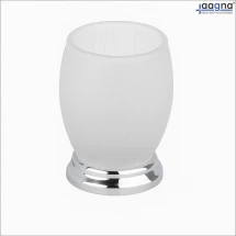 Frosted Glass Tumbler Holder