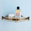 Glass Corner Shelf
