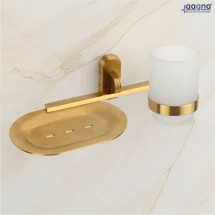Soap Dish With Tumbler Holder