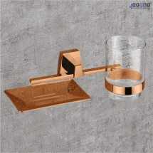 Soap Dish With Tumbler Holder
